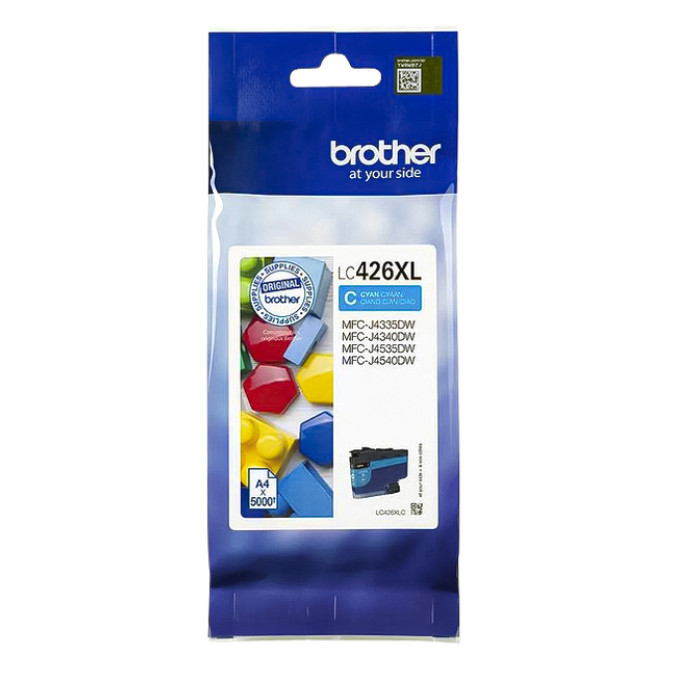 Inktcartridge Brother LC-426XLC blauw