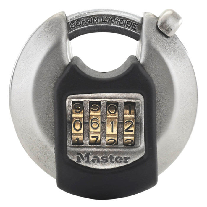 Hangslot MasterLock Excell combinatieslot staal 70mm
