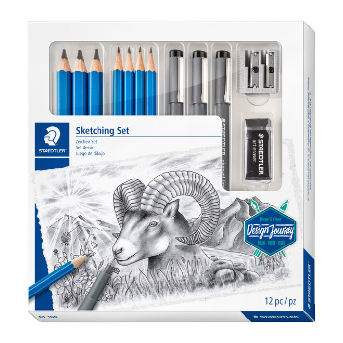 Potlood Staedtler Design Journey schetsset 12-delig