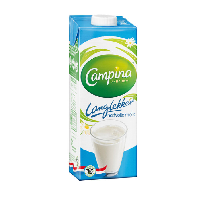 Melk Campina LangLekker halfvol 1 liter