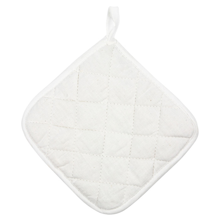 Pannenlappen Creativ Company 20x20cm wit