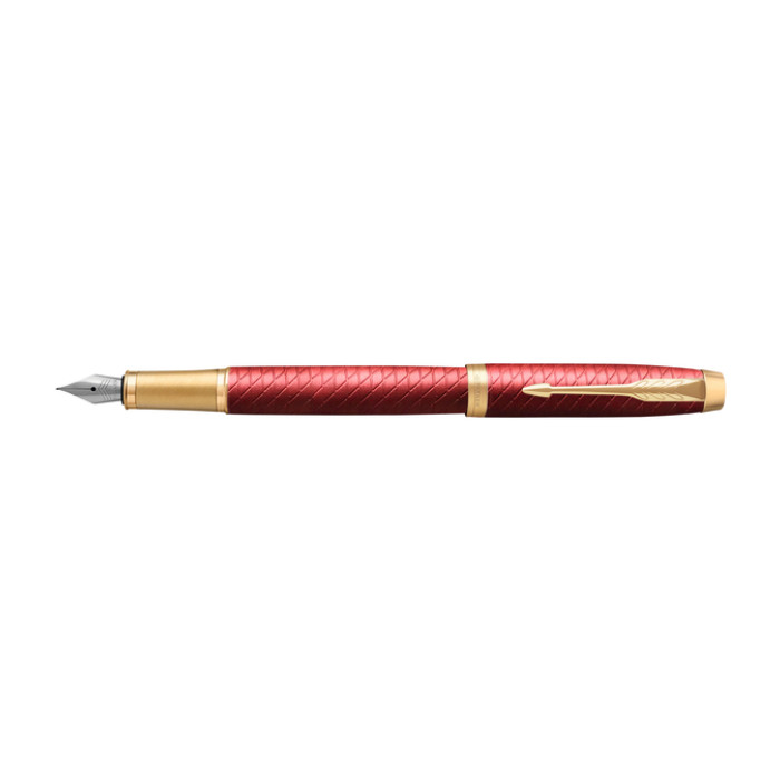 Vulpen Parker IM Premium deep red GT fijn