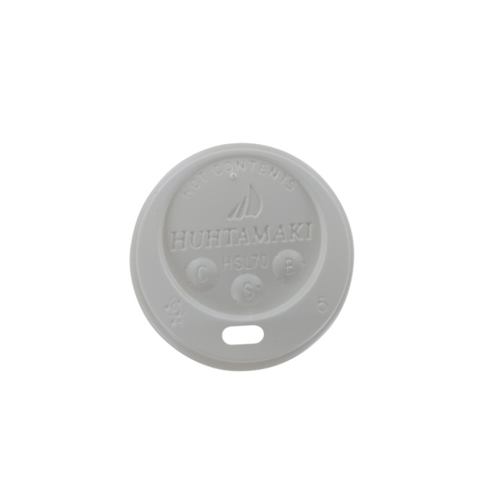 Bekerdeksel IEZZY Ø70mm plastic 100 stuks