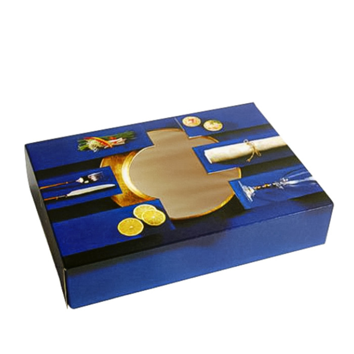 Cateringdoos IEZZY 35.7x24.7x8cm blauw 10 stuks