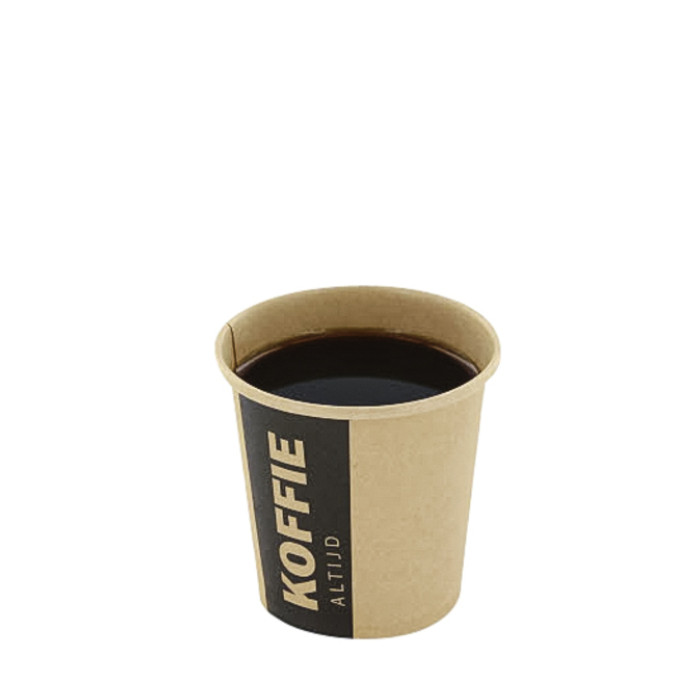 Beker IEZZY Altijd Koffie 118ml Ø63mm 50 stuks