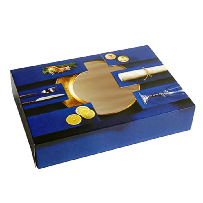 Cateringdoos IEZZY 55.7x37.6x8cm blauw 10 stuks