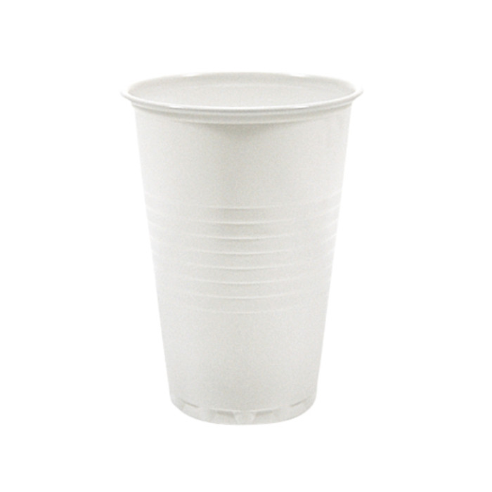 Beker IEZZY 180ml Ø70mm plastic 100 stuks wit