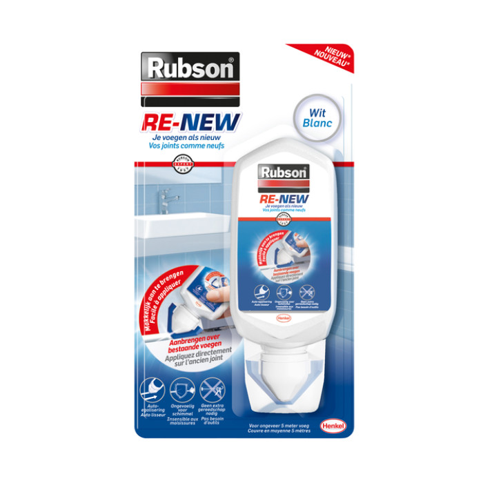 Voegkit Rubson Re-New 80ml wit