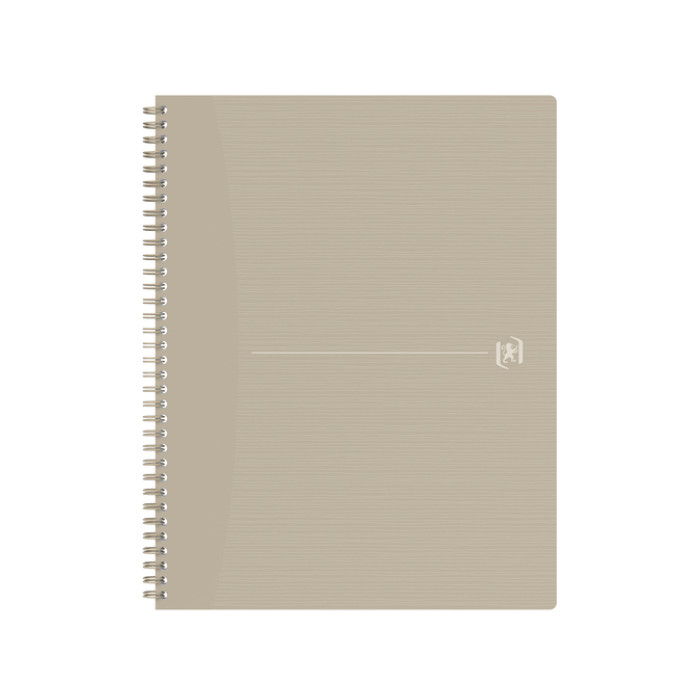 Spiraalblok Oxford Origin A4+ lijn 140 pagina's 80gr zand