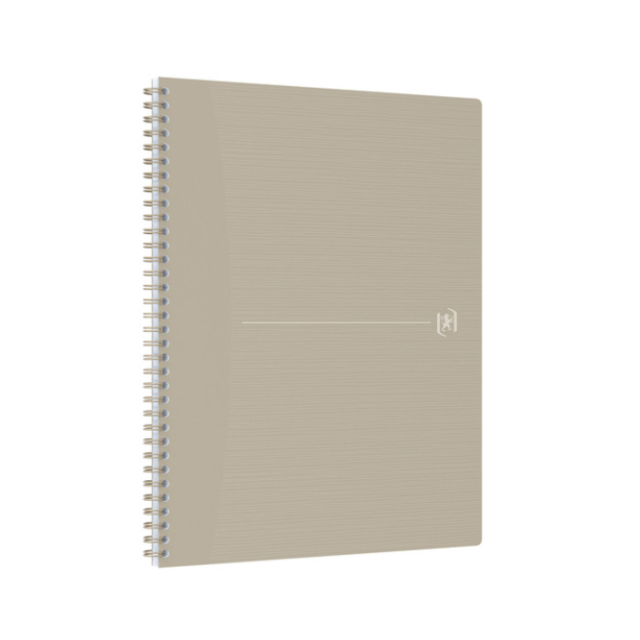 Spiraalblok Oxford Origin A4+ lijn 140 pagina's 80gr zand