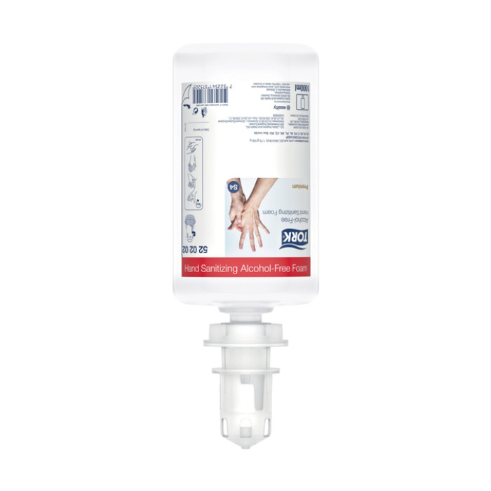 Handdesinfectie Tork S4 Premium schuim alcoholvrij 1000 ml 520202