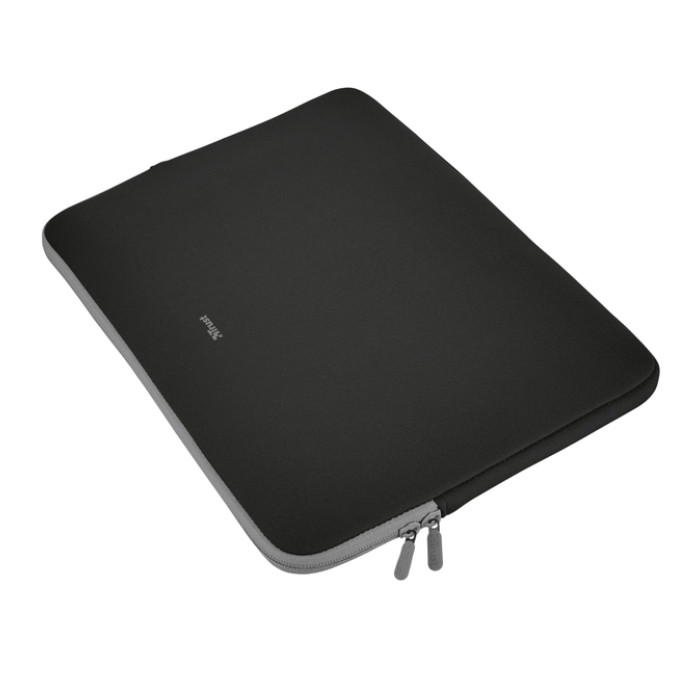 Laptopsleeve Trust Primo 15,6 inch zwart