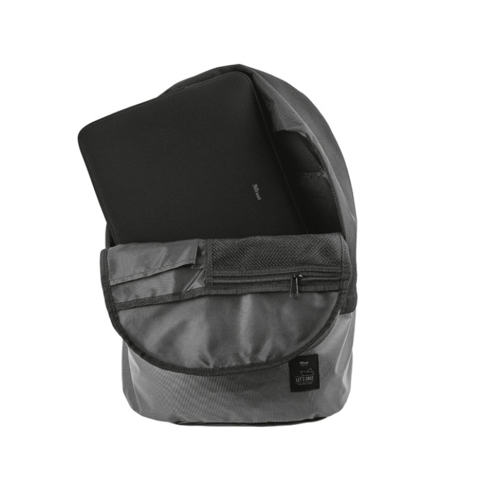 Laptopsleeve Trust Primo 15,6 inch zwart