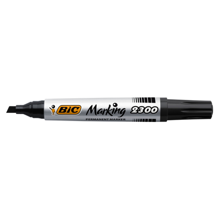 Viltstift Bic 2300 ecolutions schuin medium zwart