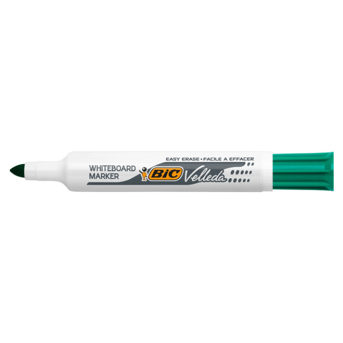 Whiteboardmarker Bic Velleda 1711 rond large groen