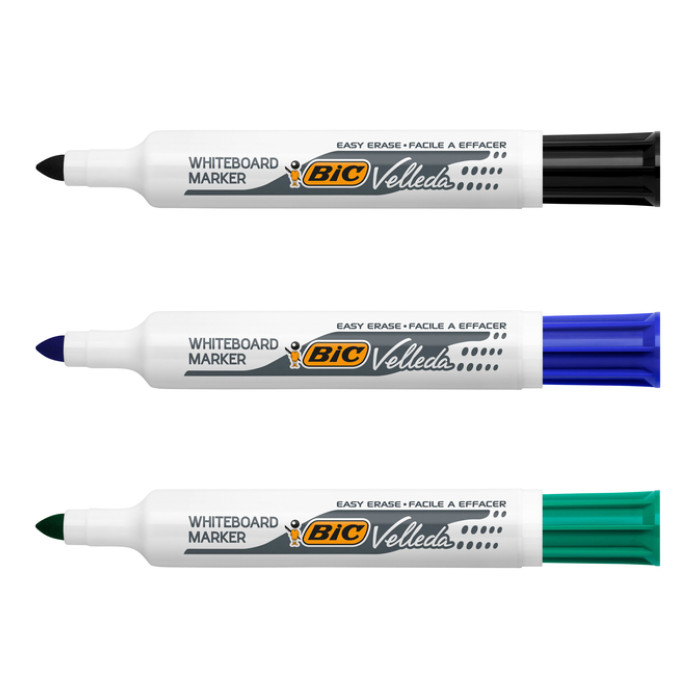 Whiteboardmarker Bic Velleda 1711 rond large groen