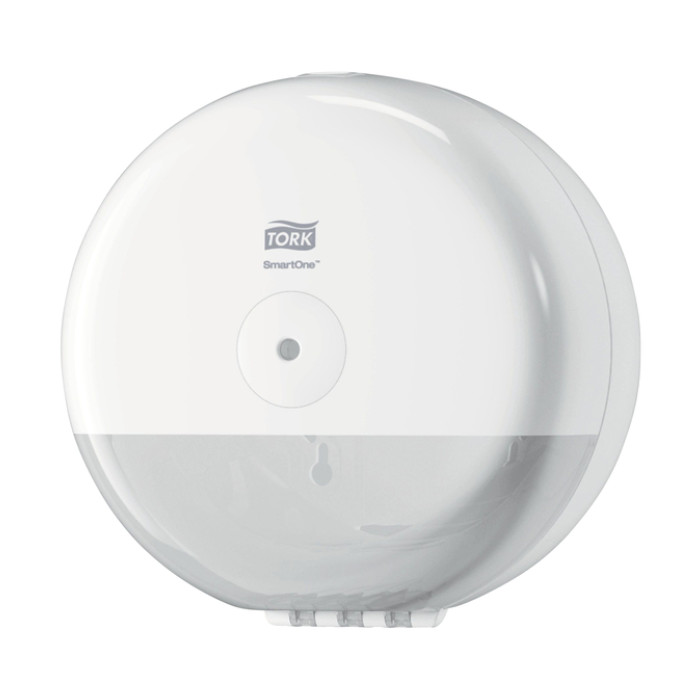 Toiletpapierdispenser Tork T9 Elevation SmartOne klein wit 681000
