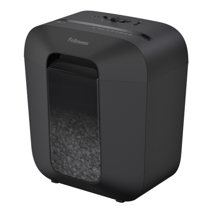 Papiervernietiger Fellowes Powershred LX25M snippers 4x12mm zwart