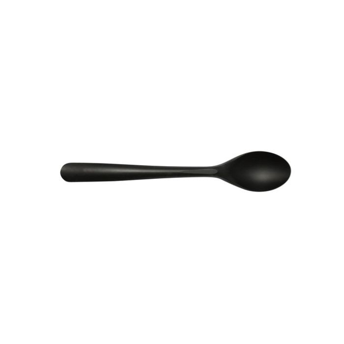 Lepel IEZZY herbruikbaar CPLA 190mm 50 stuks zwart
