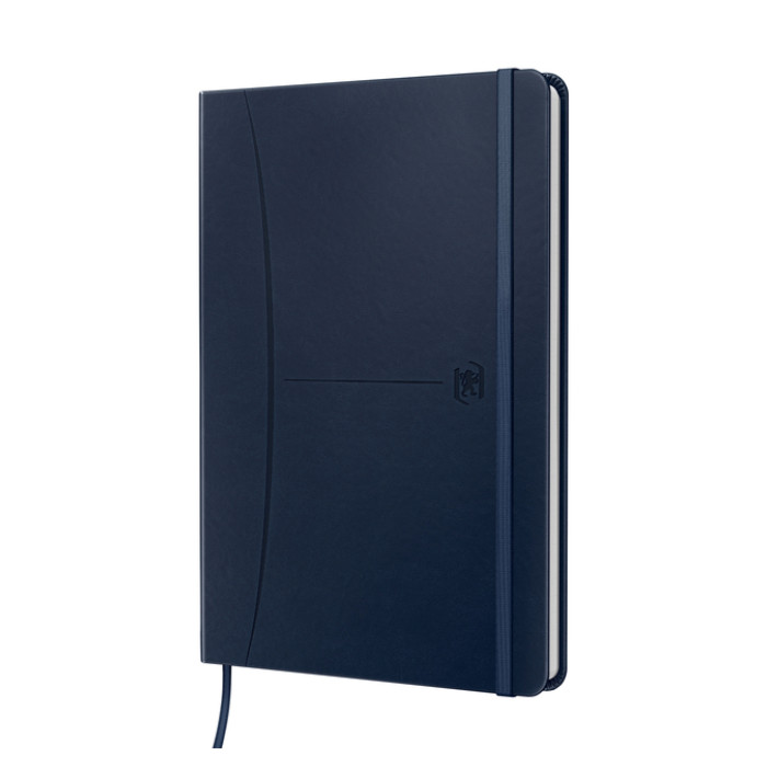 Notitieboek Oxford Signature A5 lijn 80vel blauw