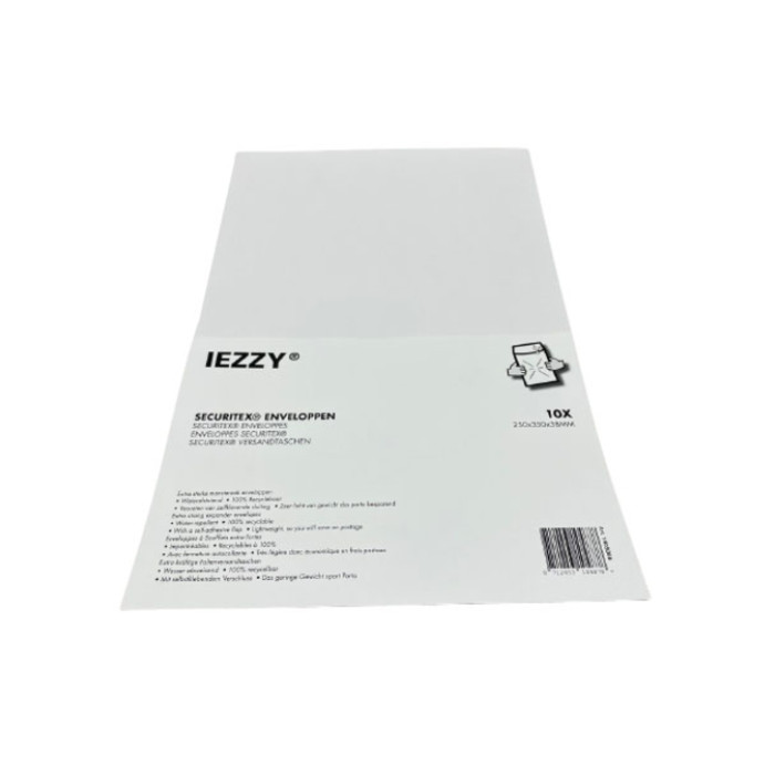Securitex envelop IEZZY 250x350x38mm 10 stuks