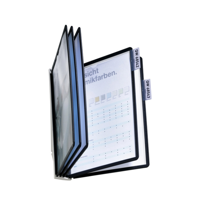 Wandstandaard Durable Sherpa met 5-tassen A4