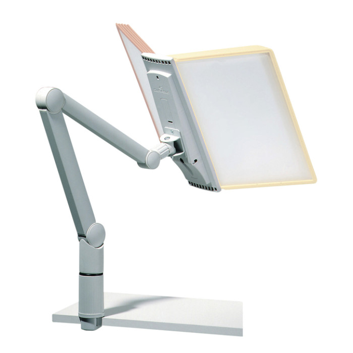 Tafelklem met arm Durable Sherpa voor 10-tassen A4