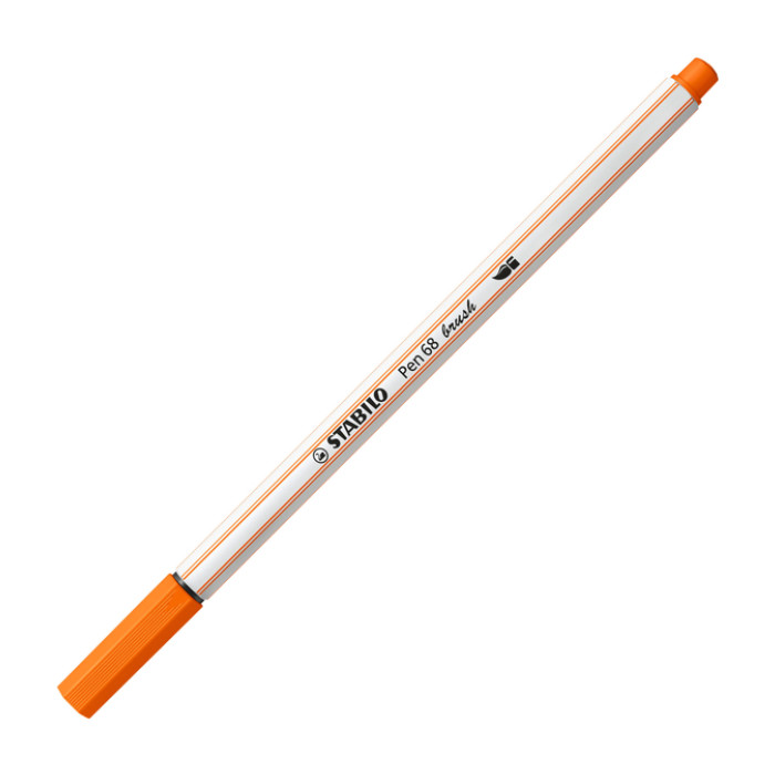 Brushstift STABILO Pen 568/30 bleek vermiljoen