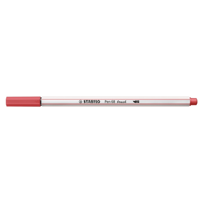 Brushstift STABILO Pen 568/47 roestig rood