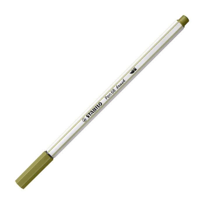 Brushstift STABILO Pen 568/37 moddergroen