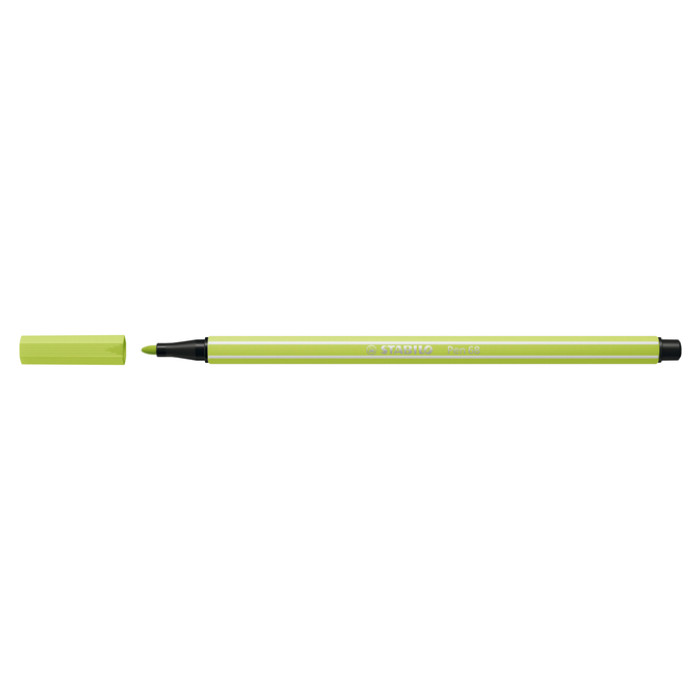 Viltstift STABILO Pen 68/14 medium vleugje limoen