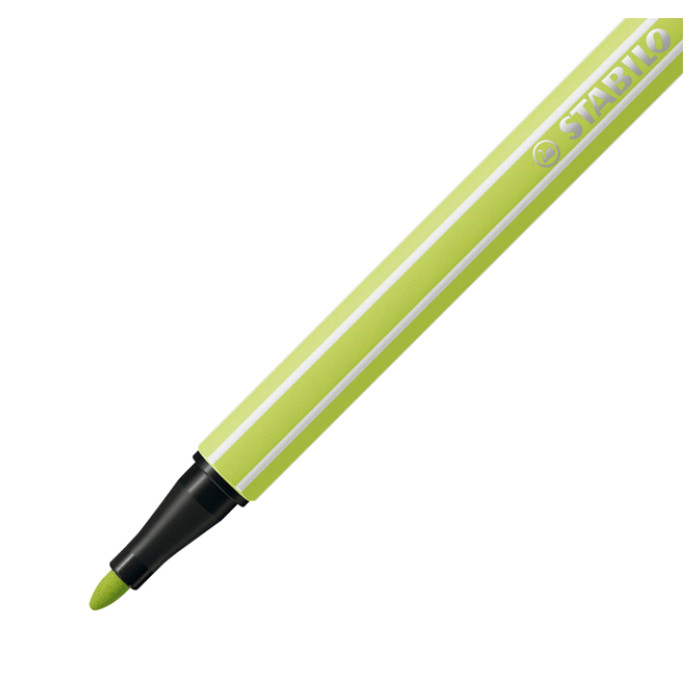 Viltstift STABILO Pen 68/14 medium vleugje limoen