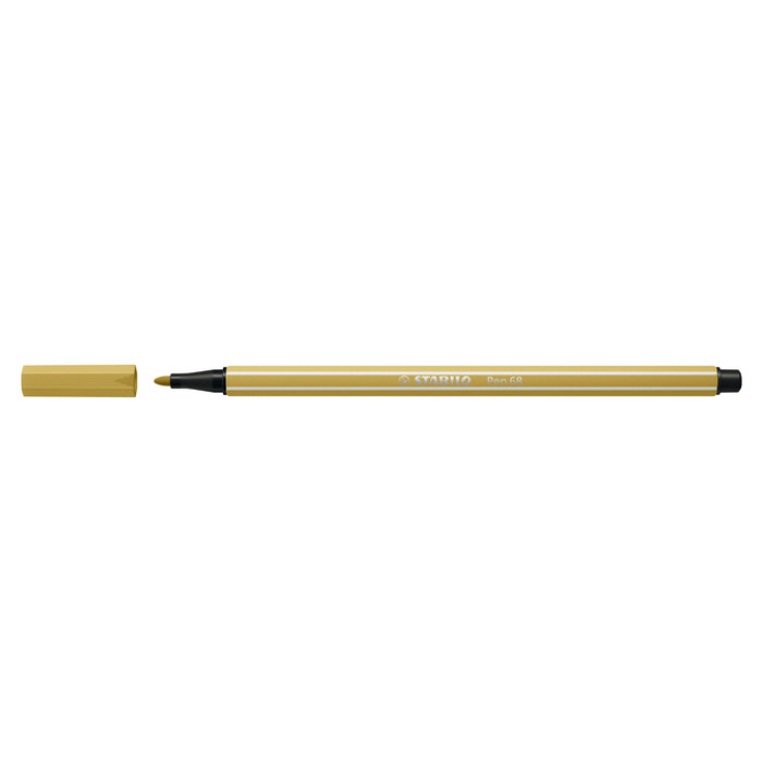 Viltstift STABILO Pen 68/66 medium khaki