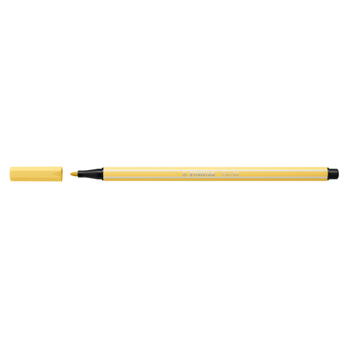 Viltstift STABILO Pen 68/23 medium lichtgeel