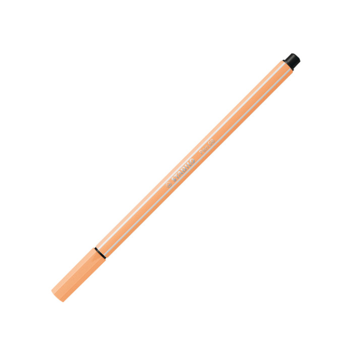 Viltstift STABILO Pen 68/25 medium pastel oranje