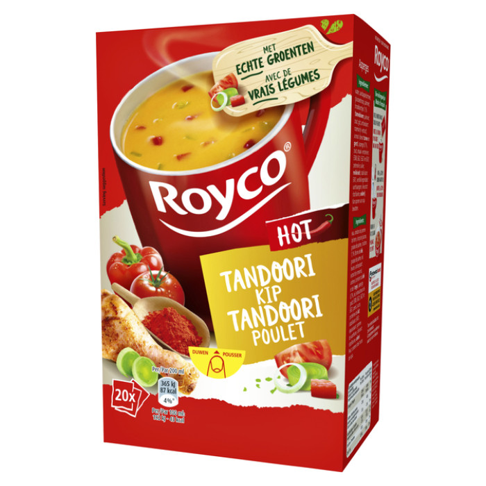 Soep Royco kip tandoori 20 zakjes