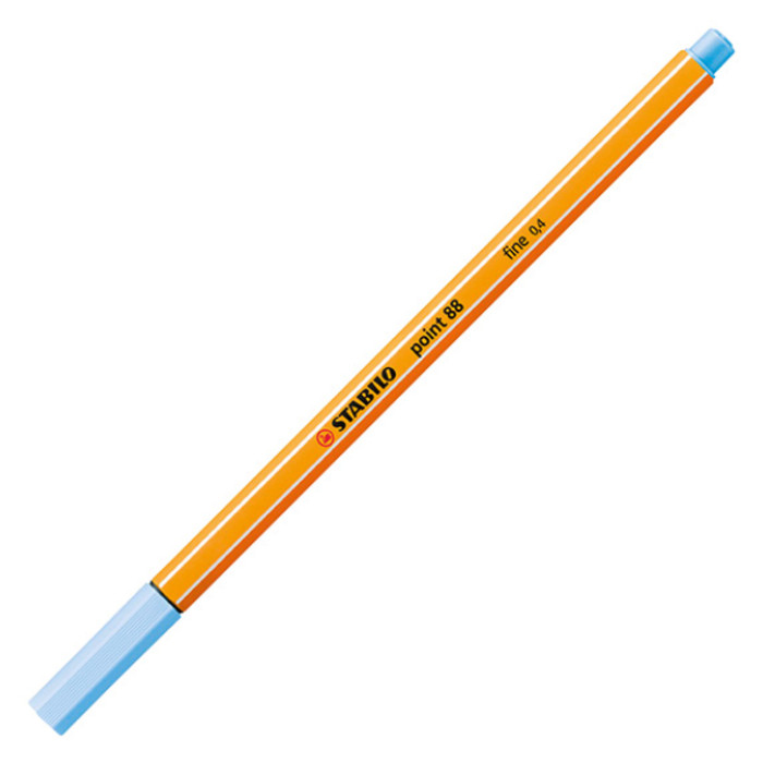 Fineliner STABILO point 88/11 fijn ijsblauw