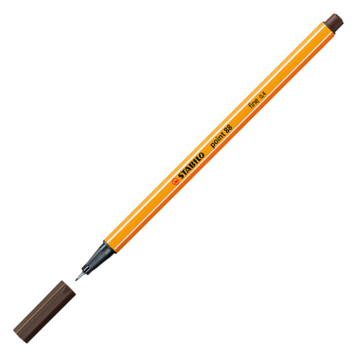 Fineliner STABILO point 88/65 fijn amber