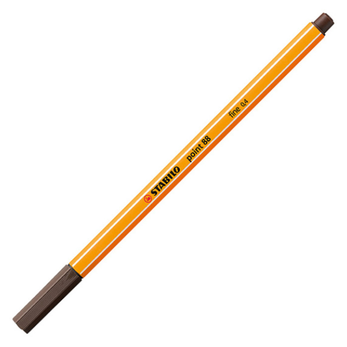 Fineliner STABILO point 88/65 fijn amber
