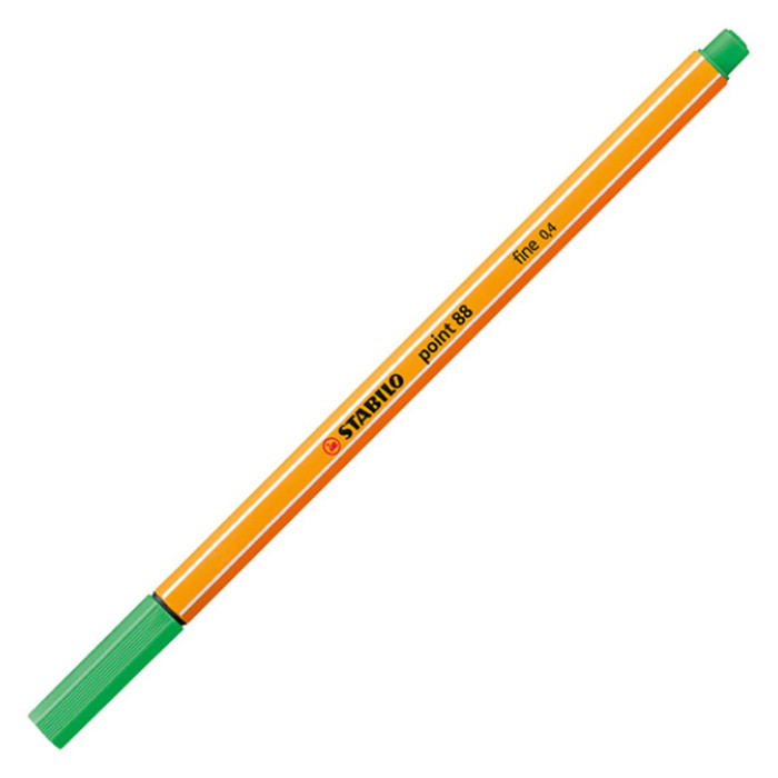 Fineliner STABILO point 88/16 fijn licht smaragdgroen