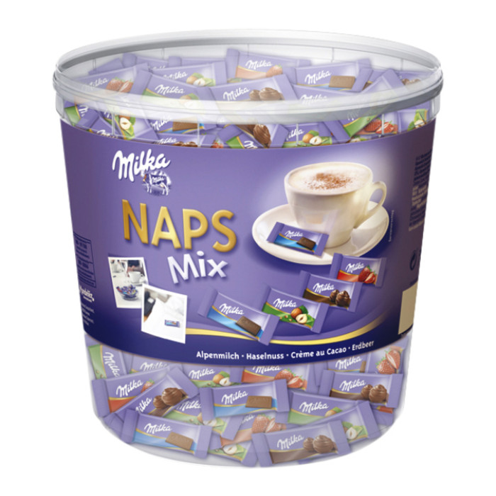 Chocolade Milka Naps mix