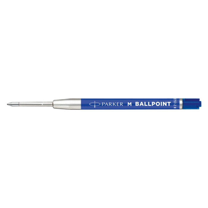 Balpenvulling Parker Economic medium blauw blister à 2 stuks