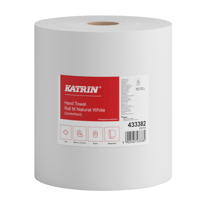 Poetspapier Katrin medium 1-laags wit 433382