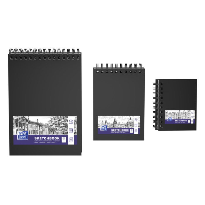 Schetsboek Oxford A4 50 vel 100 gram spiraal