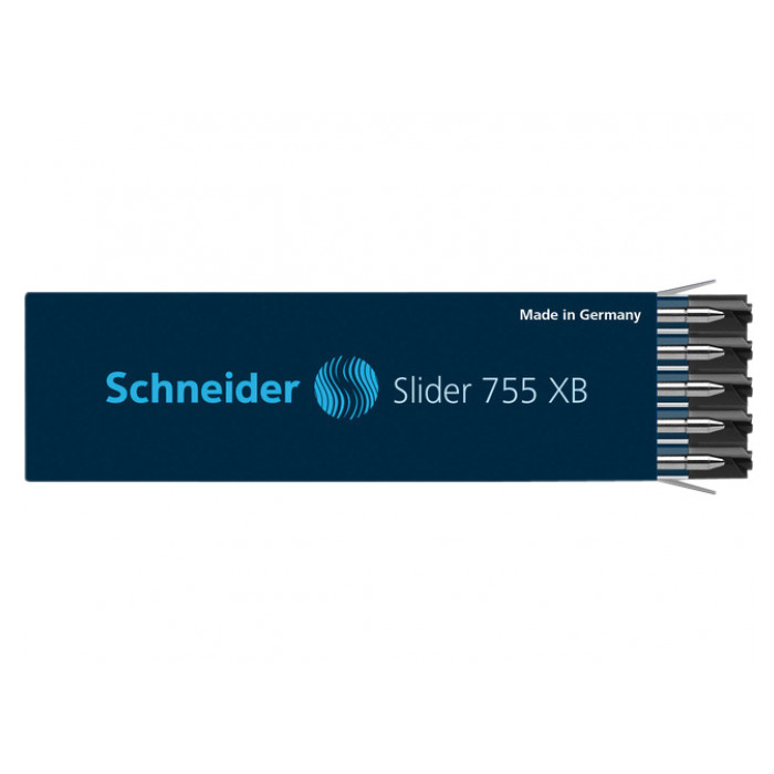 Balpenvulling Schneider 755 Slider Jumbo extra breed zwart