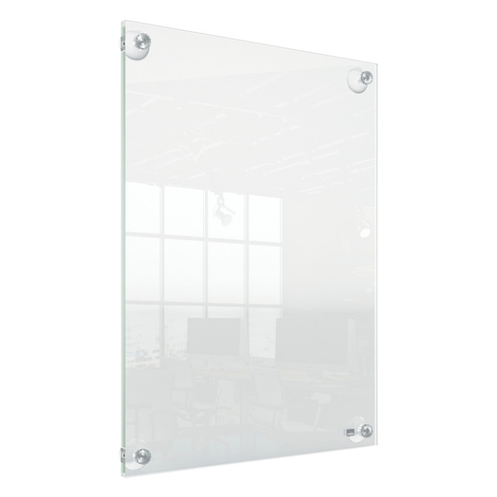 Infobord Nobo Premium Plus A3 acryl wand verplaatsbaar