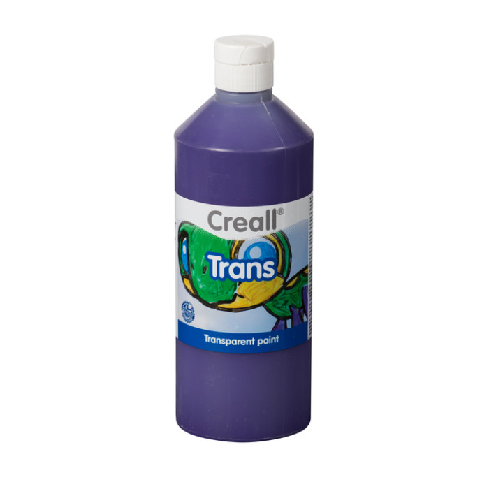 Raamverf Creall Trans paars 500ml