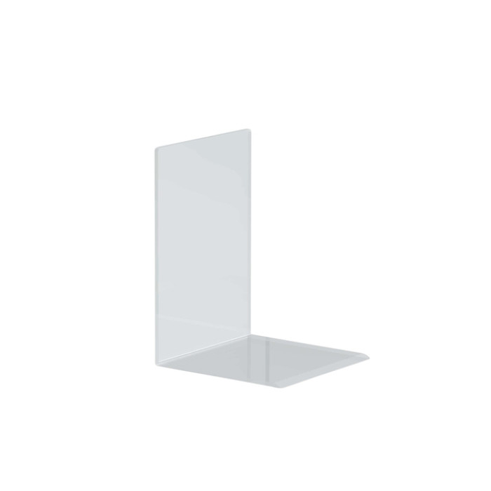 Boekensteun MAUL acryl 12x12x17cm set 2 glashelder