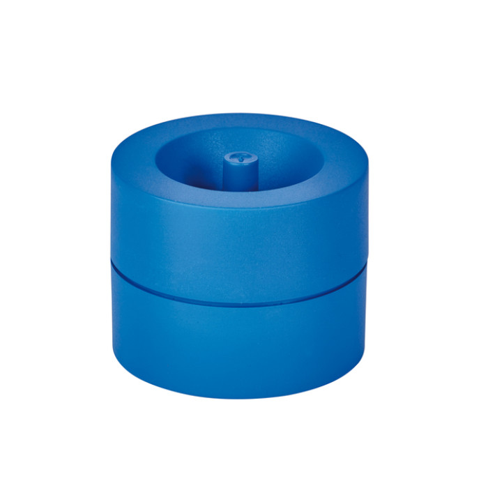Papercliphouder MAULpro Blauwe Engel recycled Ø73x60mm blauw