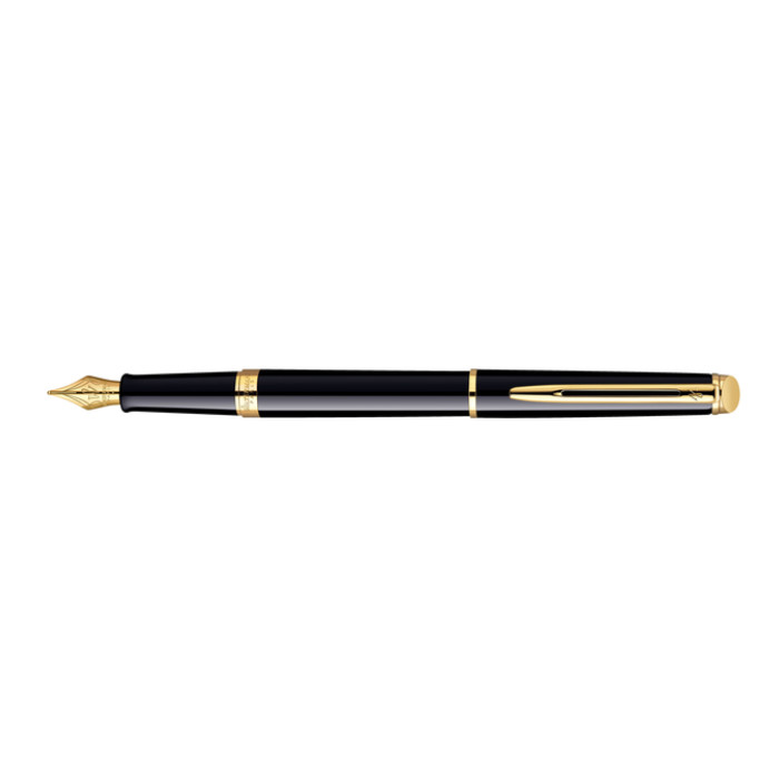 Vulpen Waterman Hémisphère black lacquer GT medium